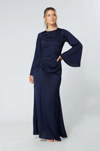 Malika Navy Maxi Dress