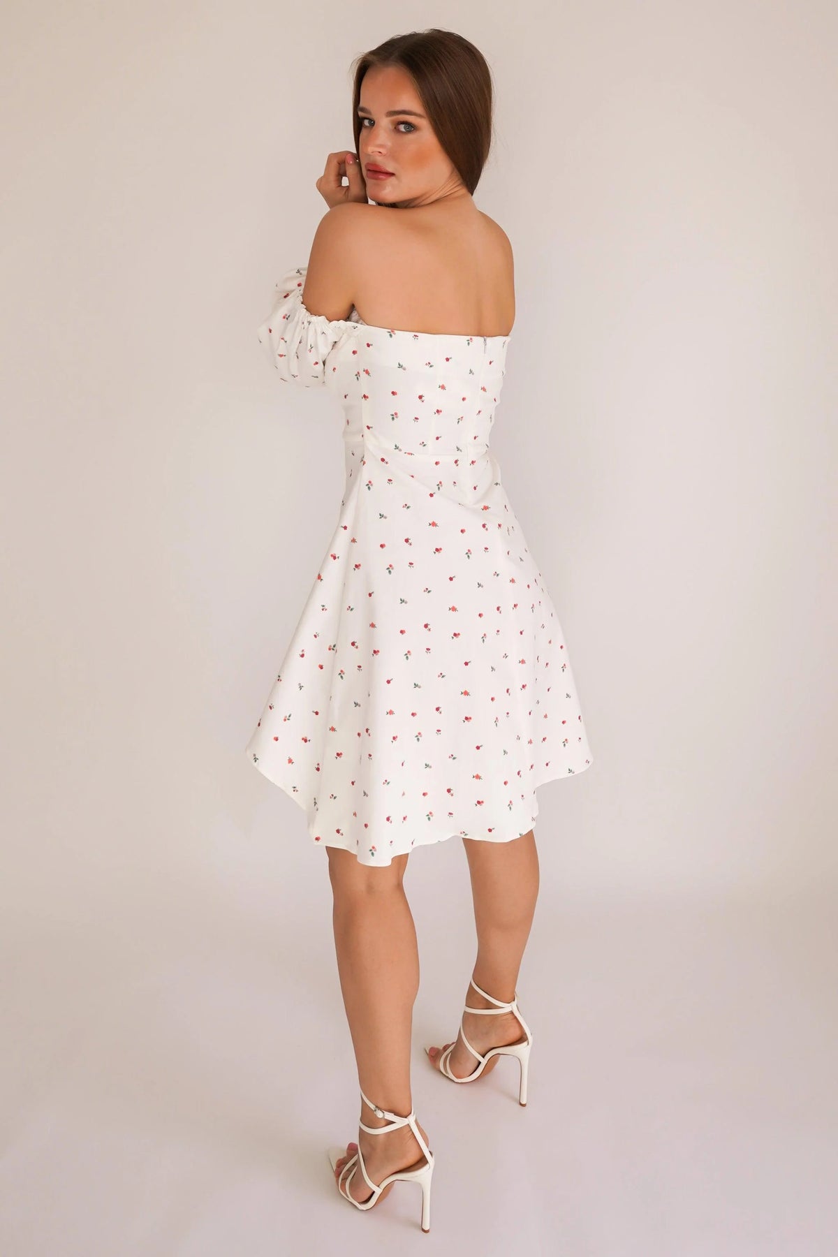 Lily off The Shoulder Floral Mini Dress