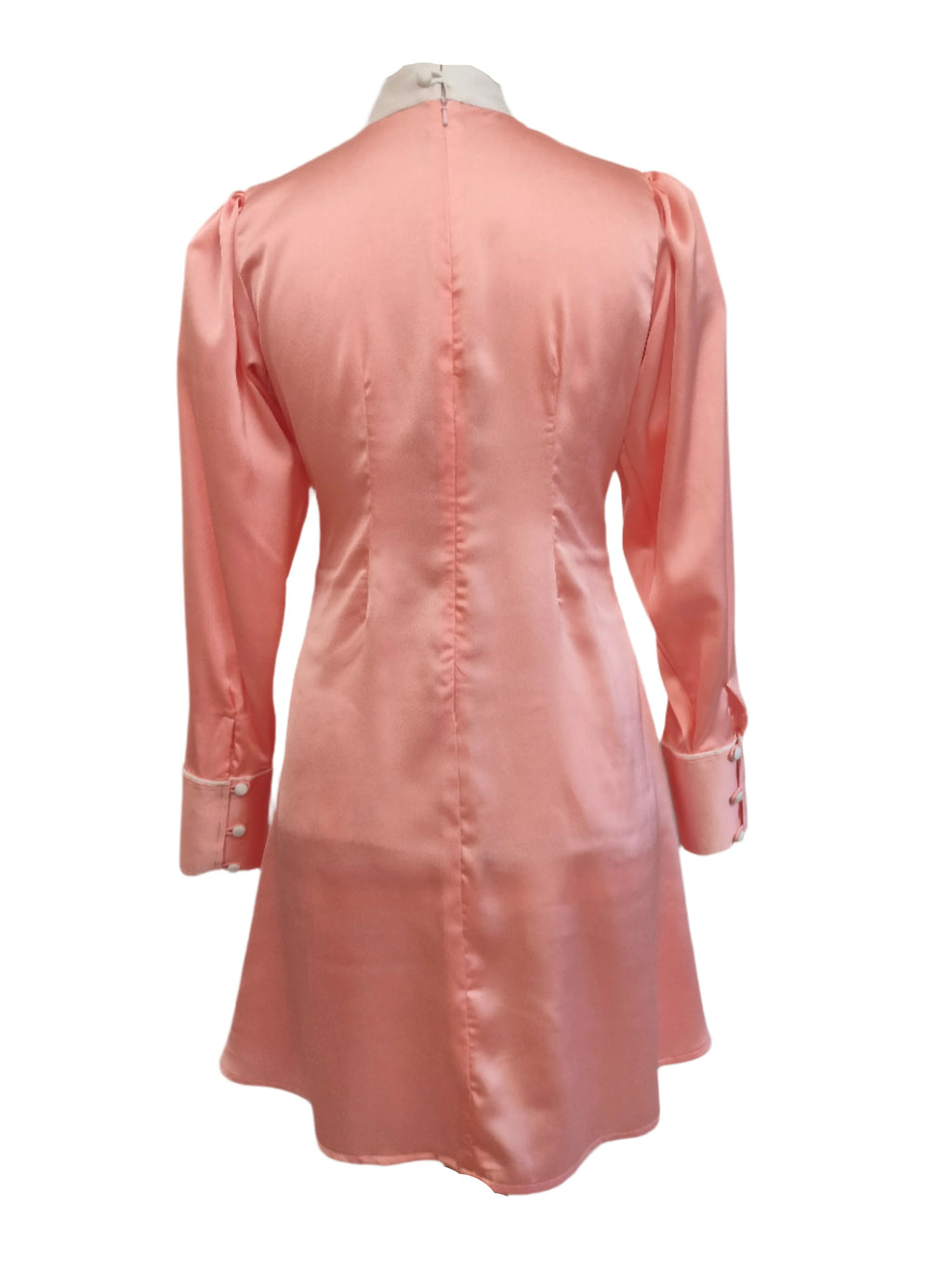 Jane blush pink top with oversized bow