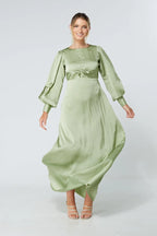 Olivia Knotted Front Maxi Dress