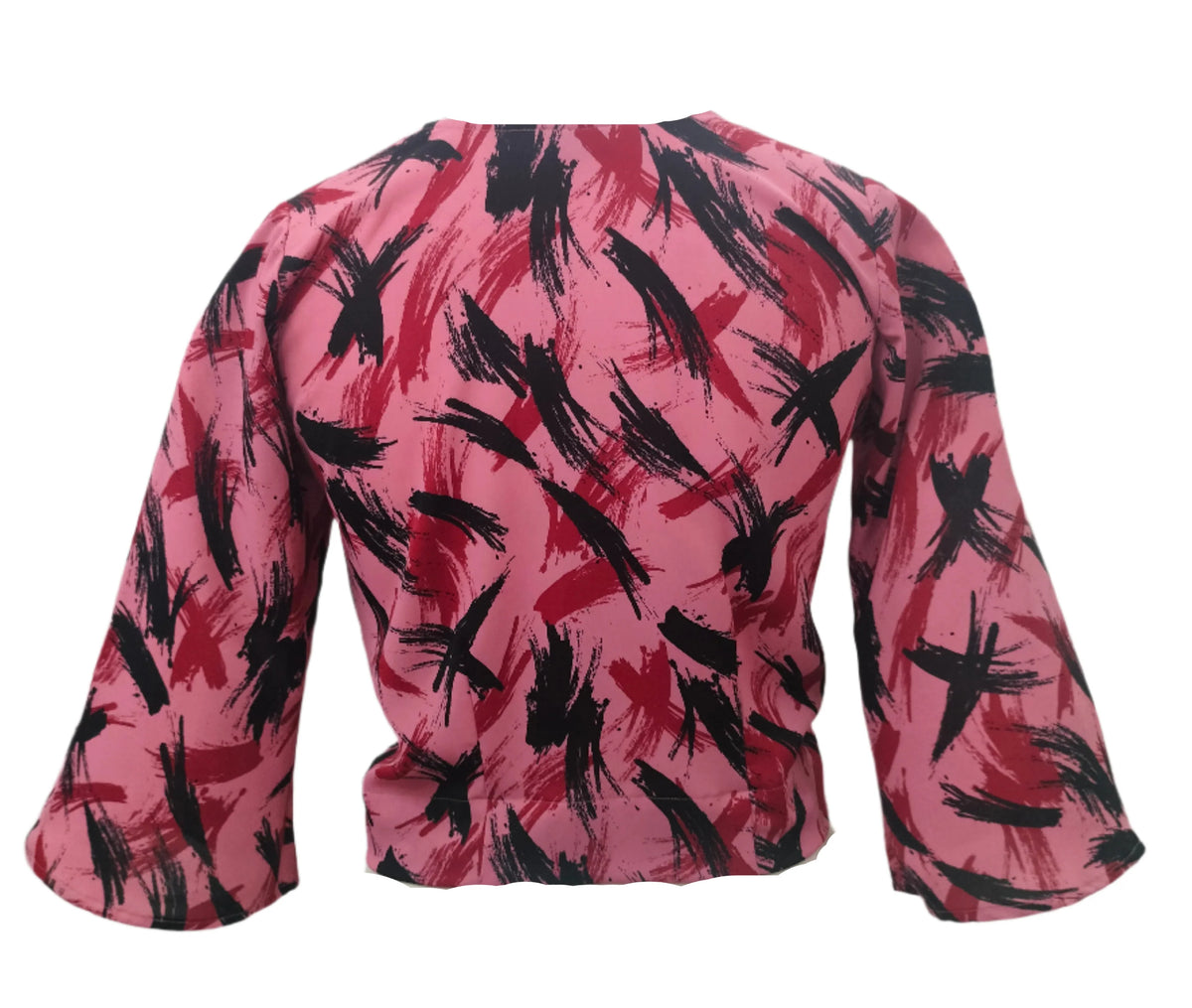 Nancy Printed Crop Top