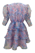 Quinn Floral Purple Mini Dress