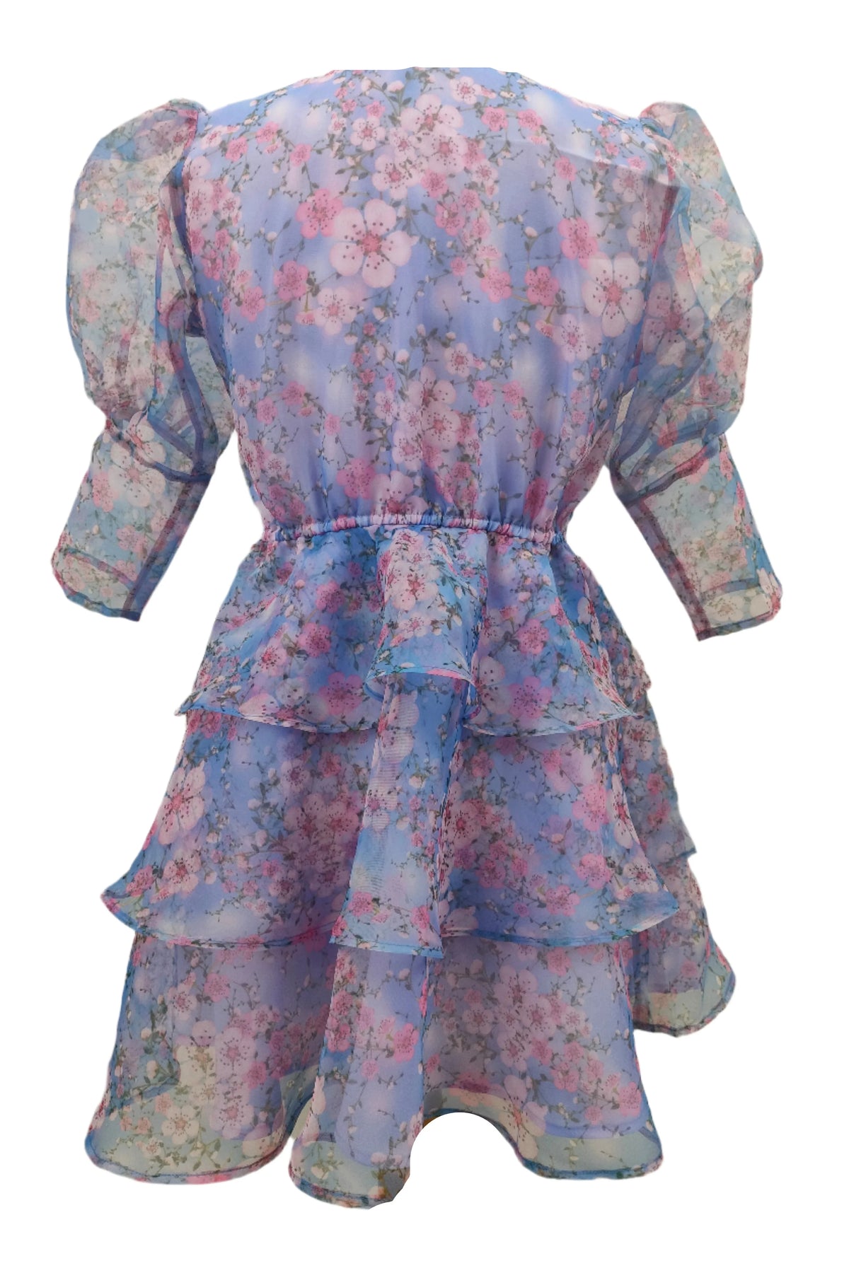 Quinn Floral Purple Mini Dress