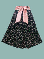 Imara Black Printed Skirt