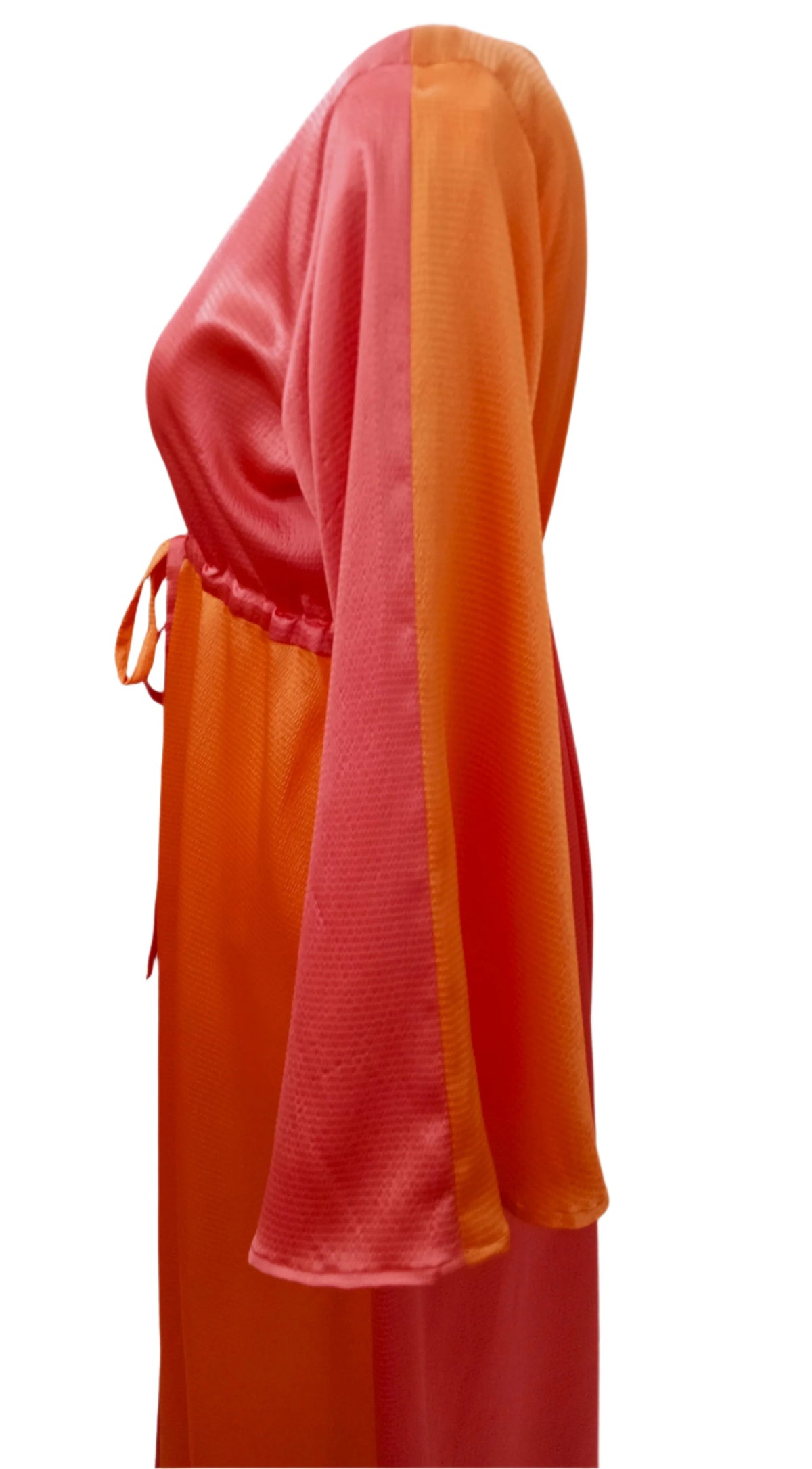 Renee Pink Orange Midaxi Dress