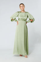 Olivia Knotted Front Maxi Dress