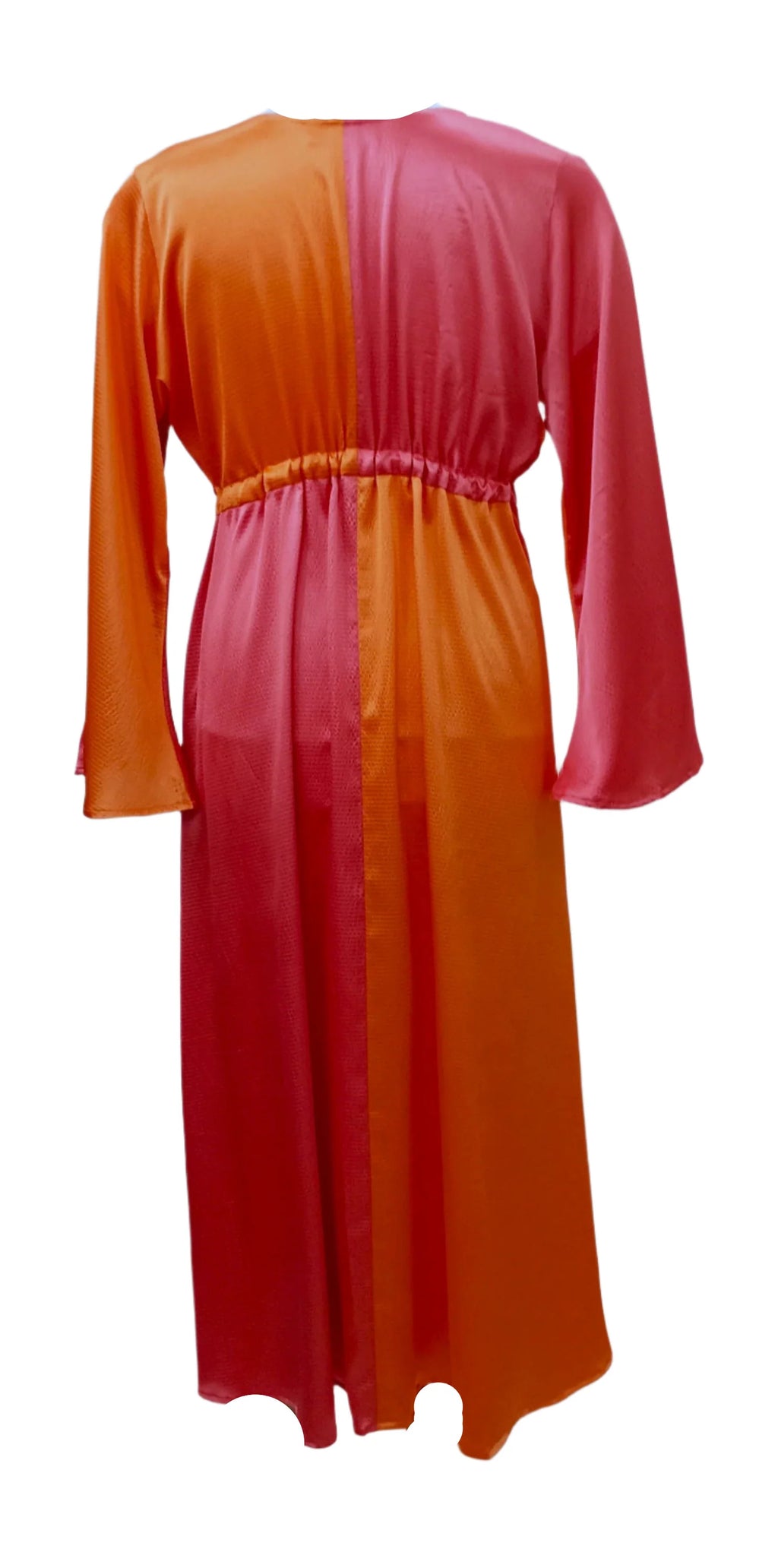 Renee Pink Orange Midaxi Dress