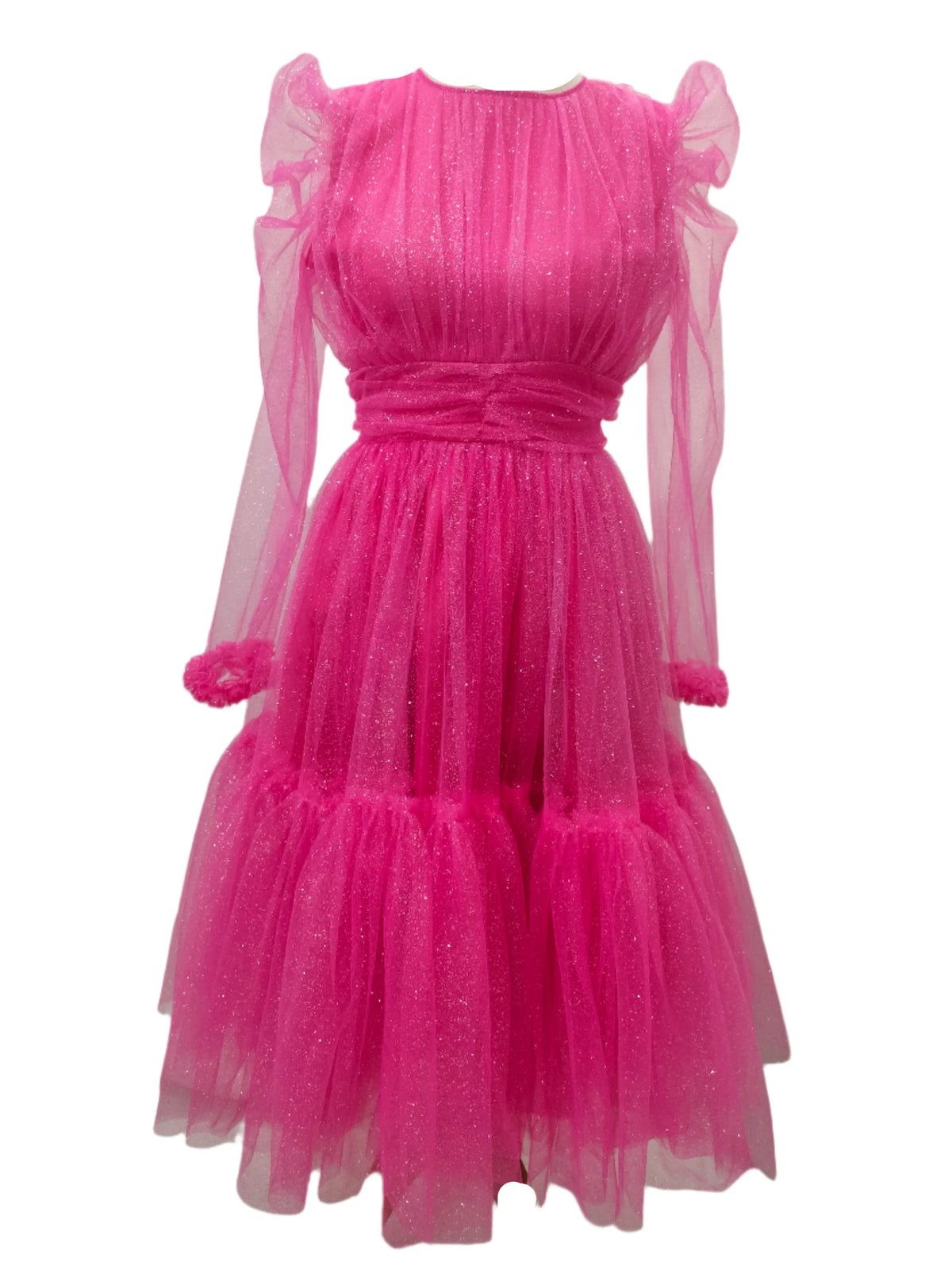 Ariel Pink Midi Dress