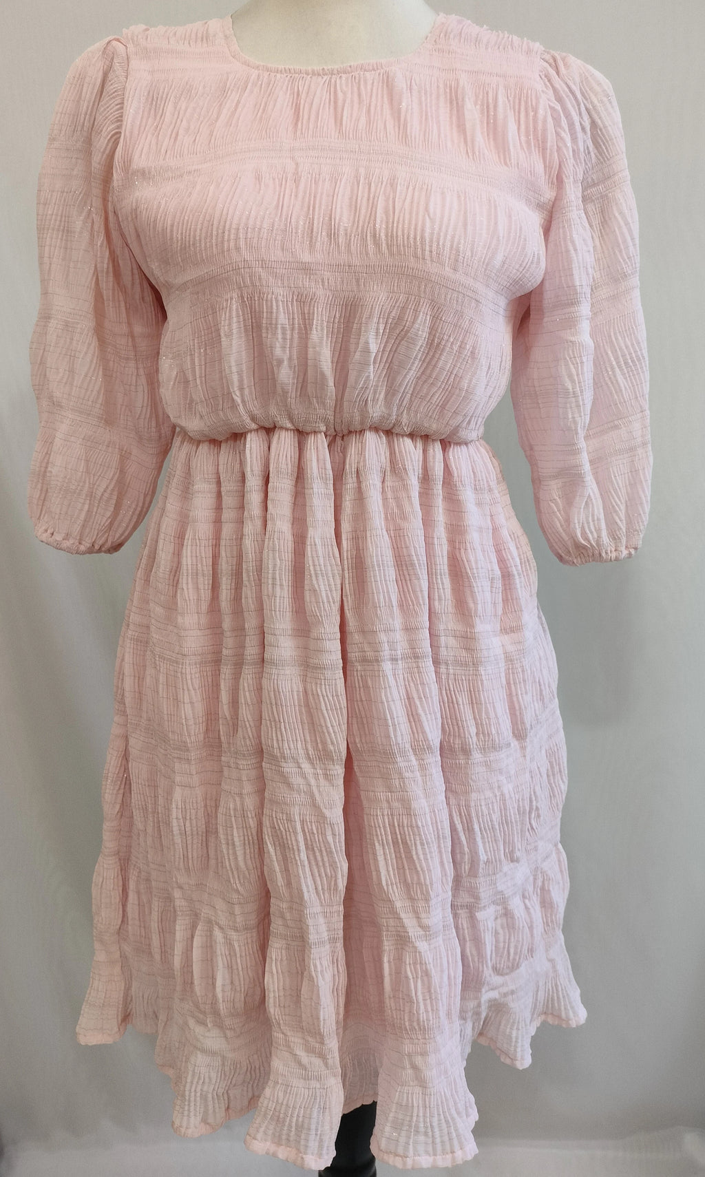Rosie pink mini dress