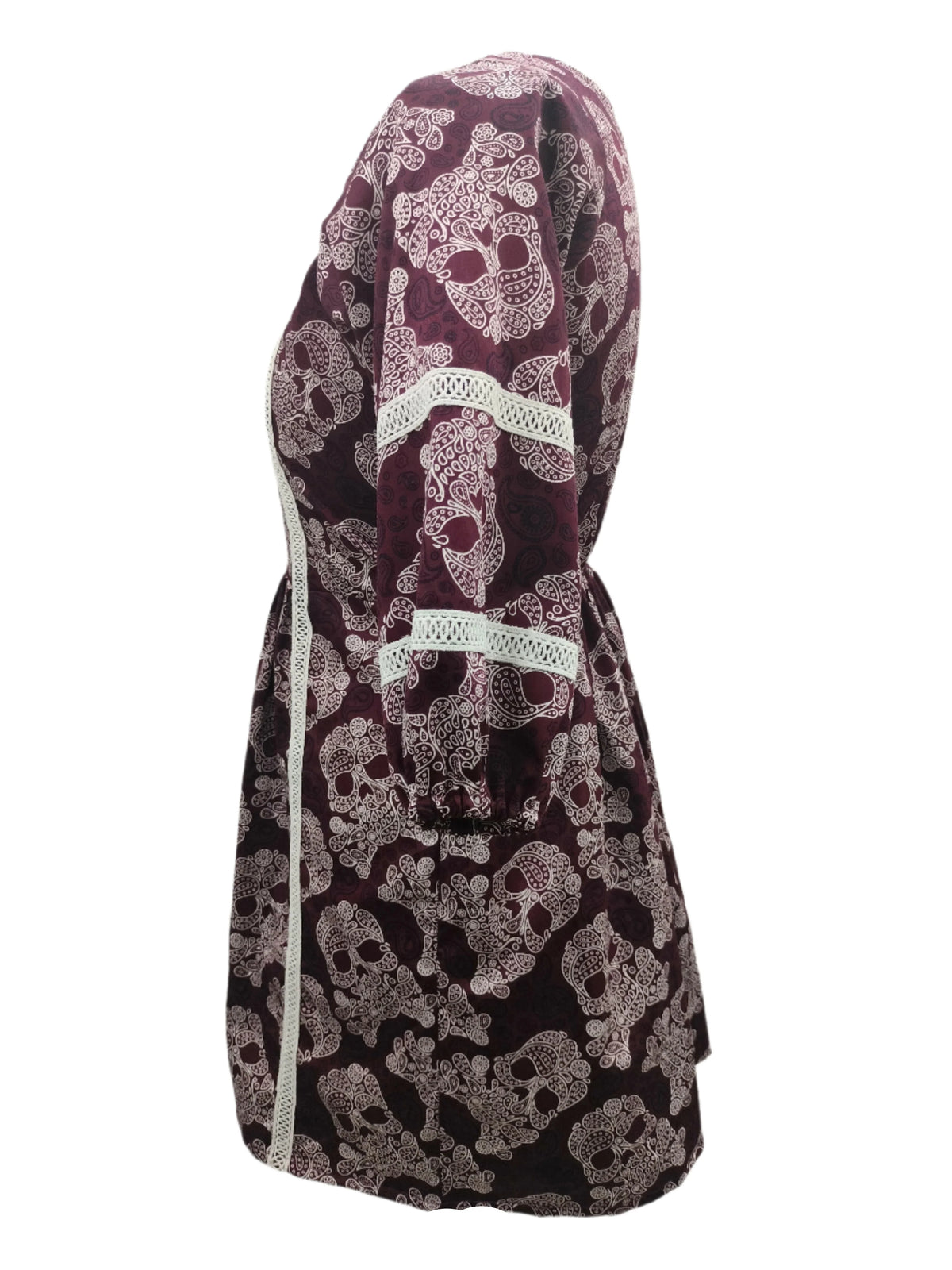 Sheliya Brown White Ethnic Kurti