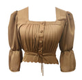 Stella Gold Vintage Buttoned Blouse