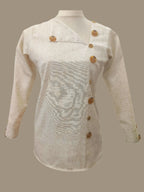 Hana Beige Long Sleeves Top