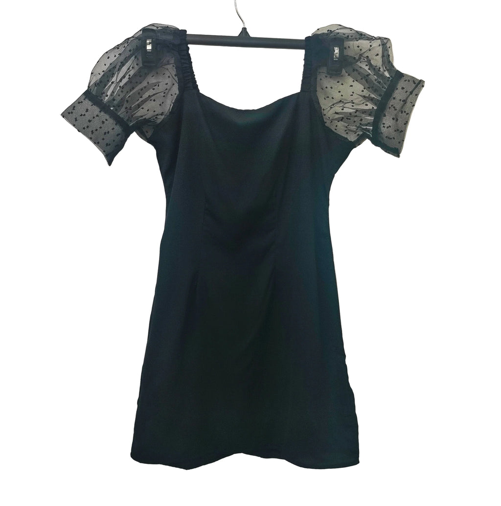 Agnes Black Mini Dress