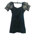 Agnes Black Mini Dress