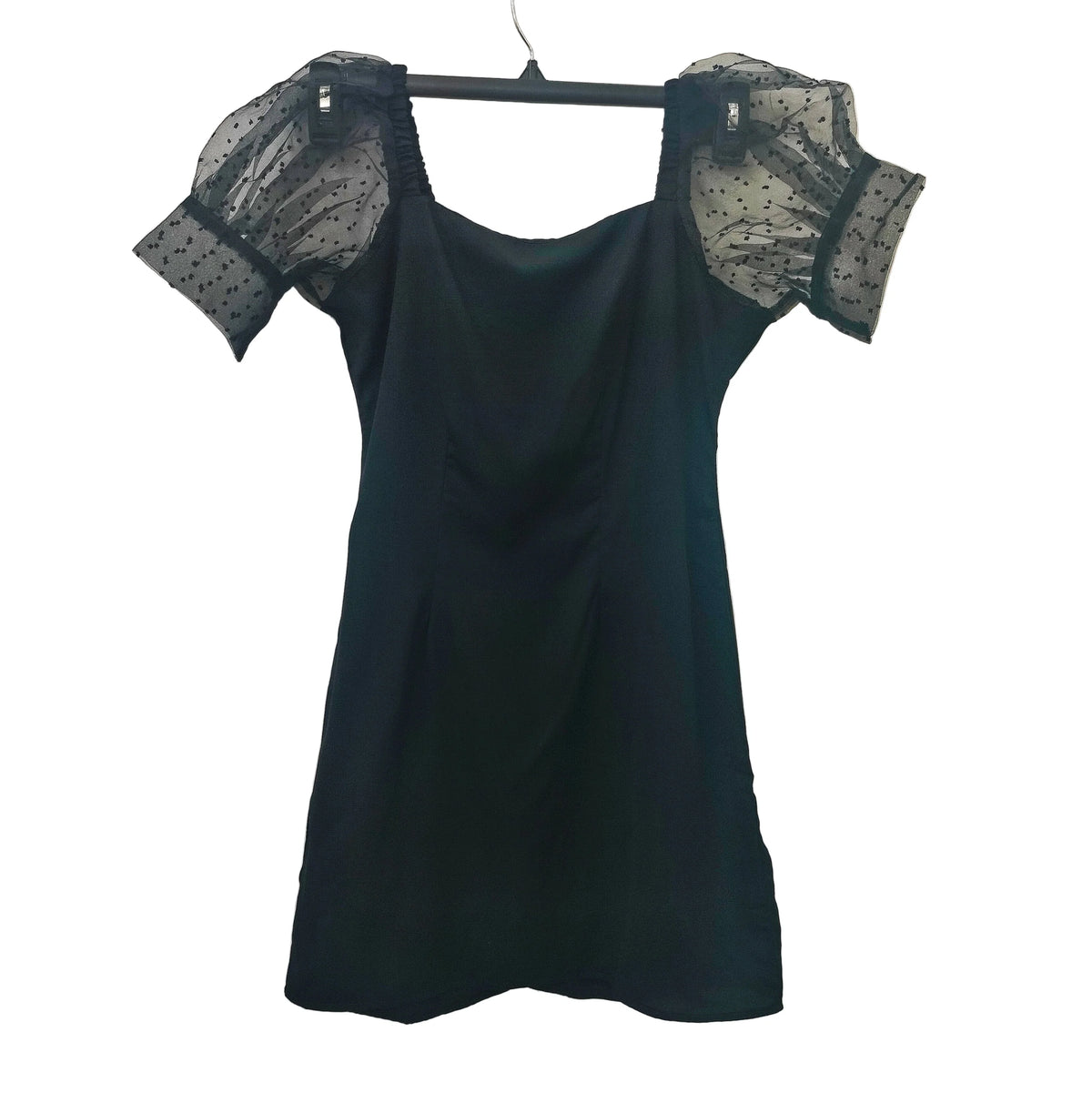 Agnes Black Mini Dress