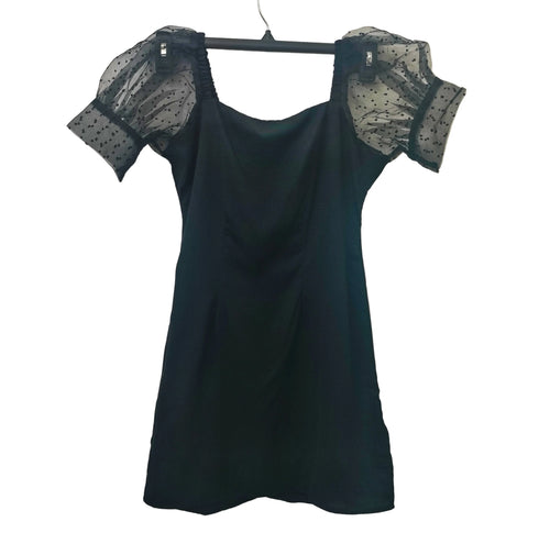 Agnes Black Mini Dress