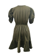 Lindsey Moss Green Midi Dress