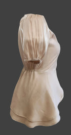 Linda Shimmery Beige Top