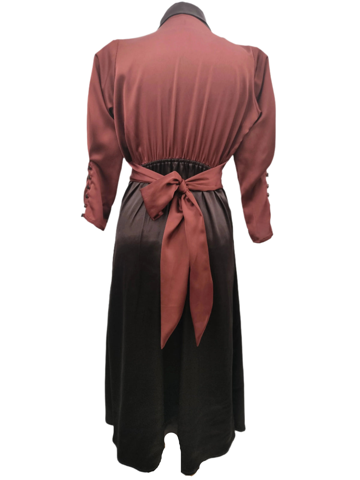 Rihanna Satin Midi Dress