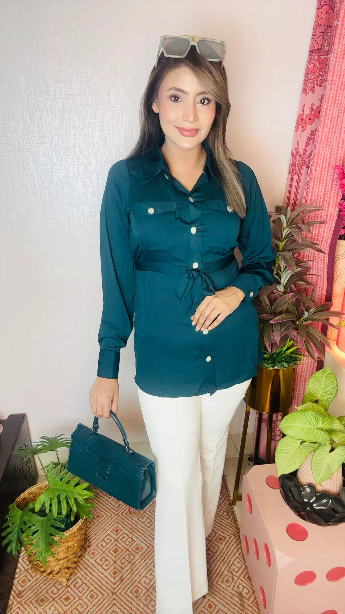 Kelsey Green Shirt
