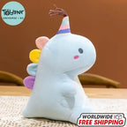 30cm Blue Cute Dinosaur Plush Toy