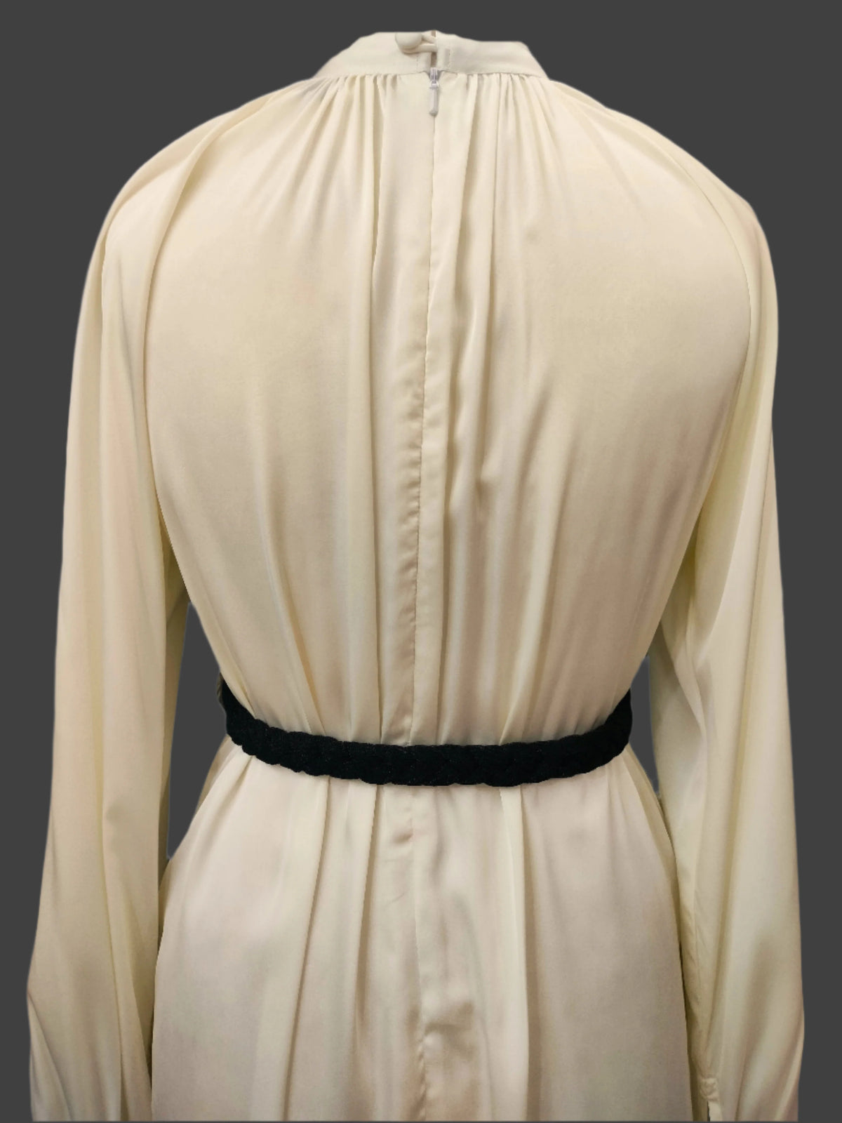 Sydney Off White Satin Top