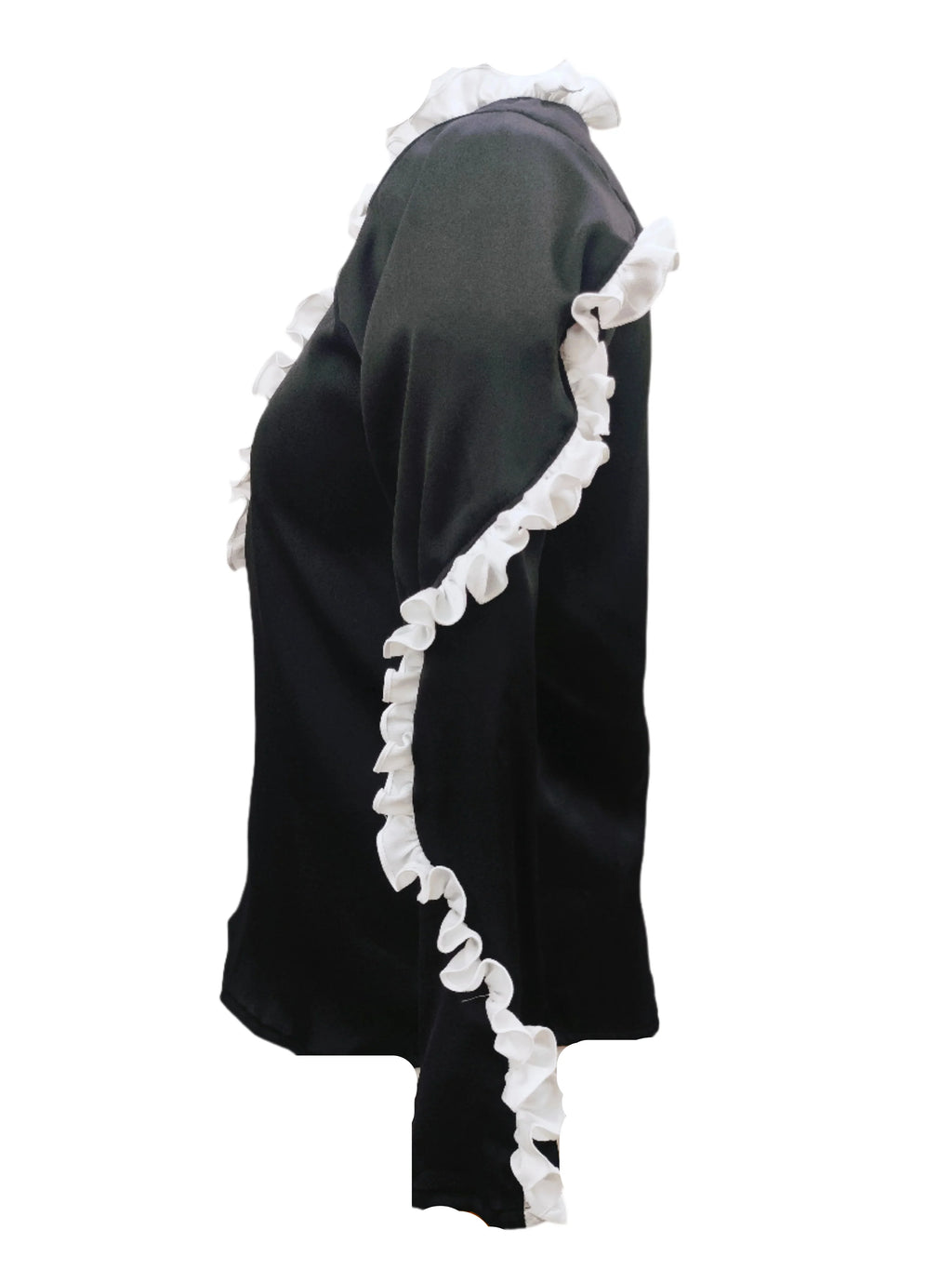 Payton Black White Long Sleeves Top