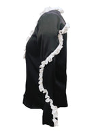 Payton Black White Long Sleeves Top
