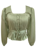Stella Olive Vintage Buttoned Blouse