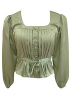 Stella Olive Vintage Buttoned Blouse