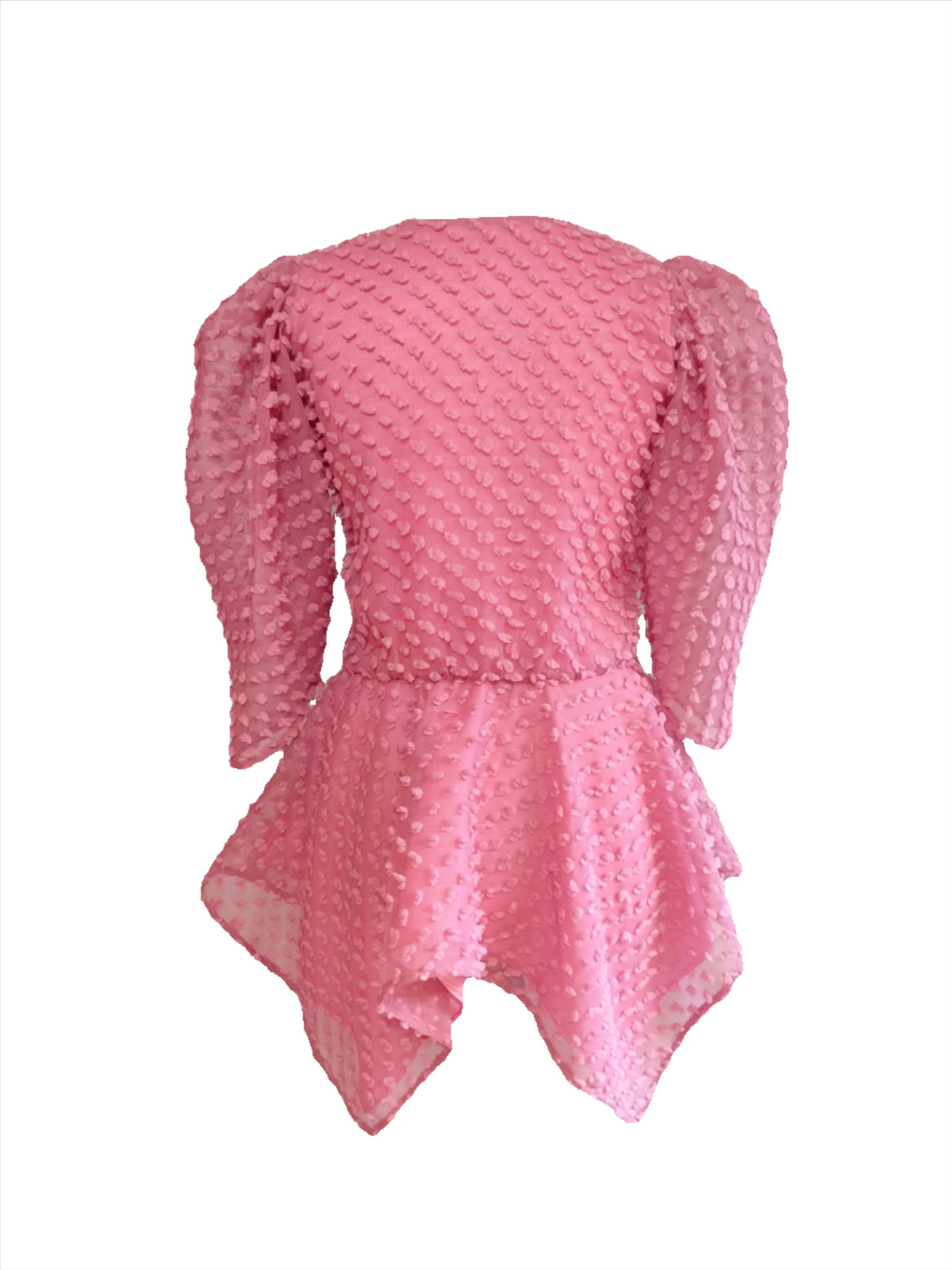 Oriah pink puffy top