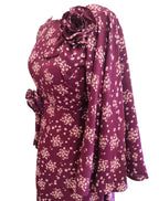 Freya brown printed midi dress