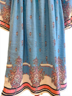 Isla mini dress with wide sleeves