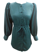 Leslie Teal Green Top