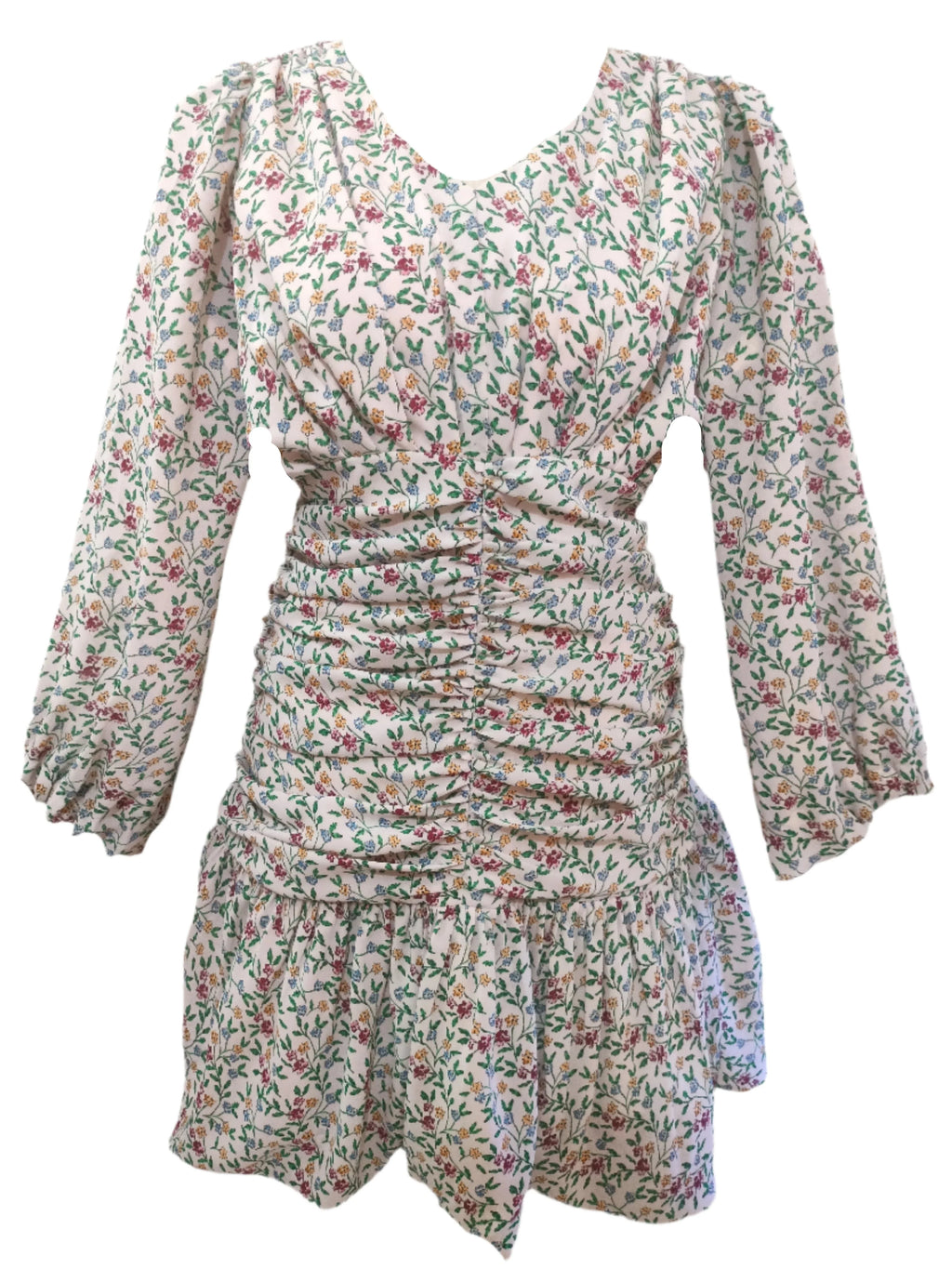 Serena floral mini dress