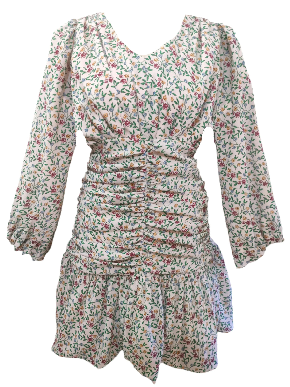 Serena floral mini dress