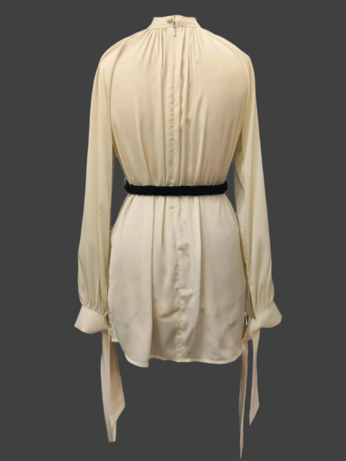 Sydney Off White Satin Top