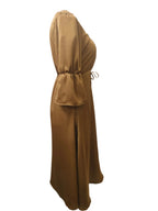 Stella Dark Gold Midi Dress