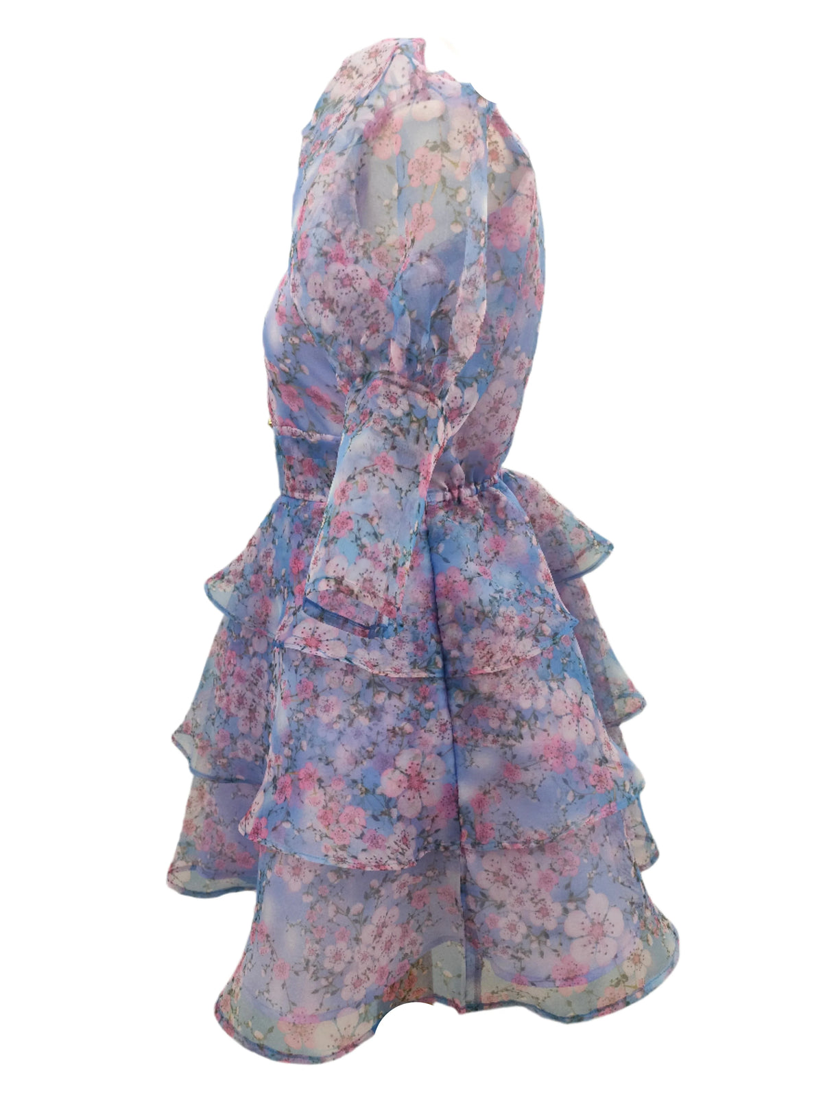 Quinn Floral Purple Mini Dress