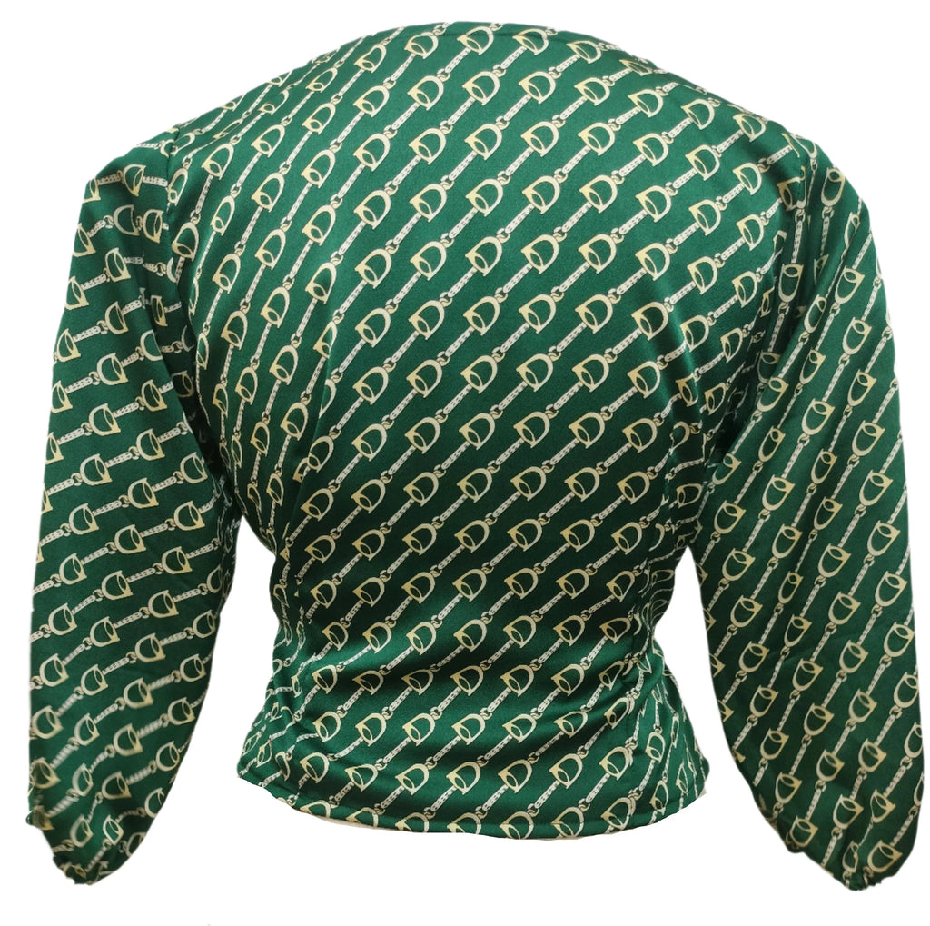 Stella Green Vintage Buttoned Blouse