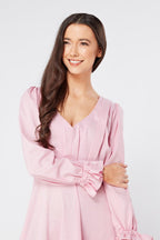 Alira Rosy Pink Midi Dress