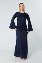 Malika Navy Maxi Dress