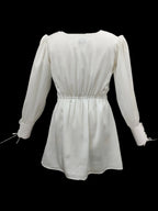 Eloise White Satin Top