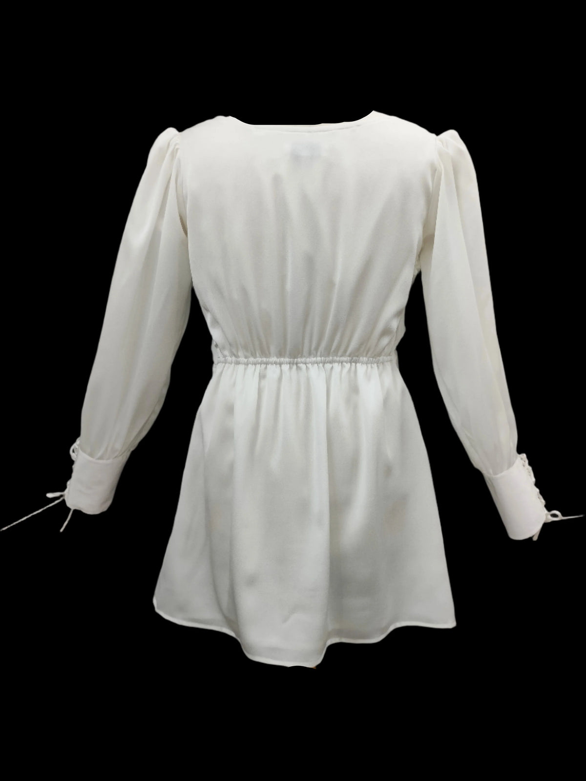Eloise White Satin Top