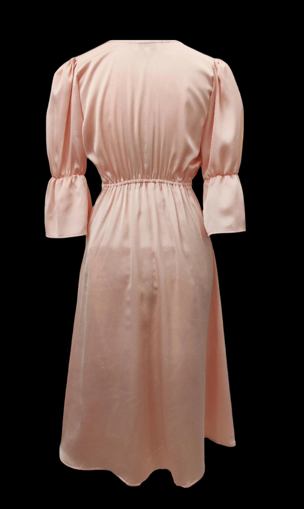 Stella Blush Pink Midi Dress