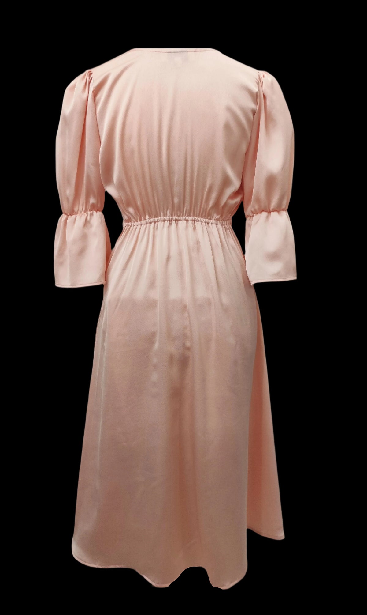 Stella Blush Pink Midi Dress