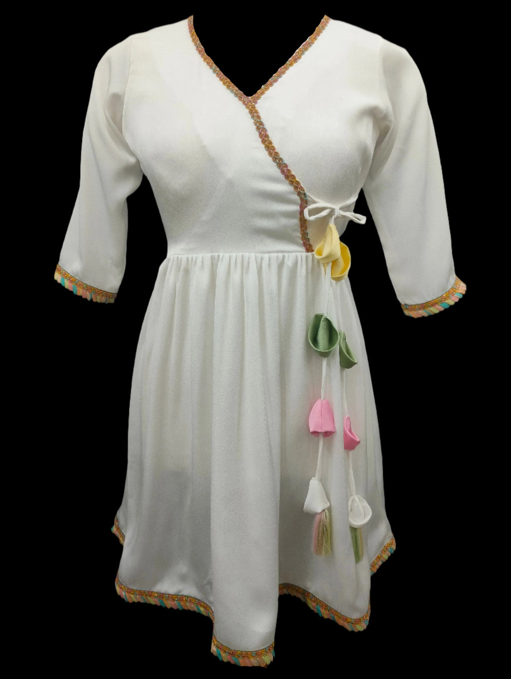 Kimberly White Ethnic Kurti