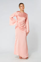 Malika Blush Maxi Dress