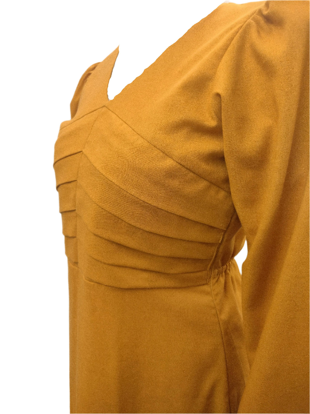 Phyllis yellow midi dress
