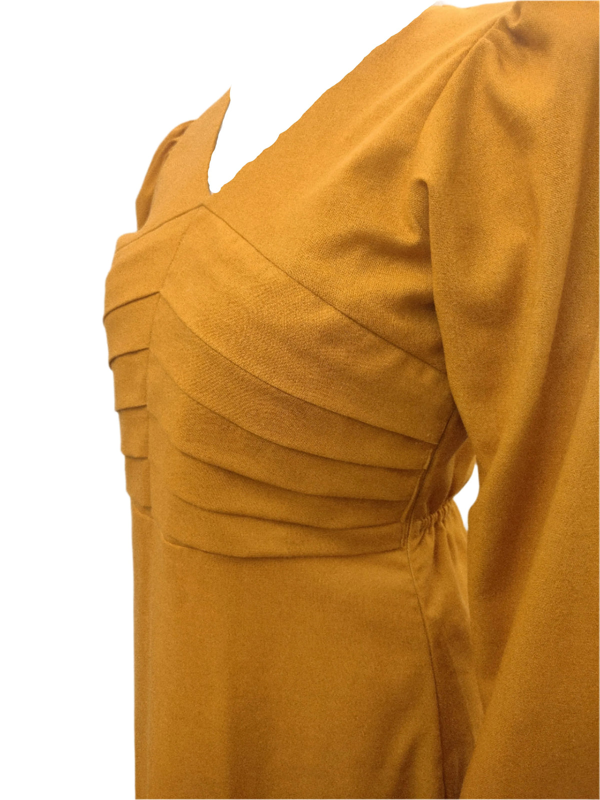 Phyllis yellow midi dress
